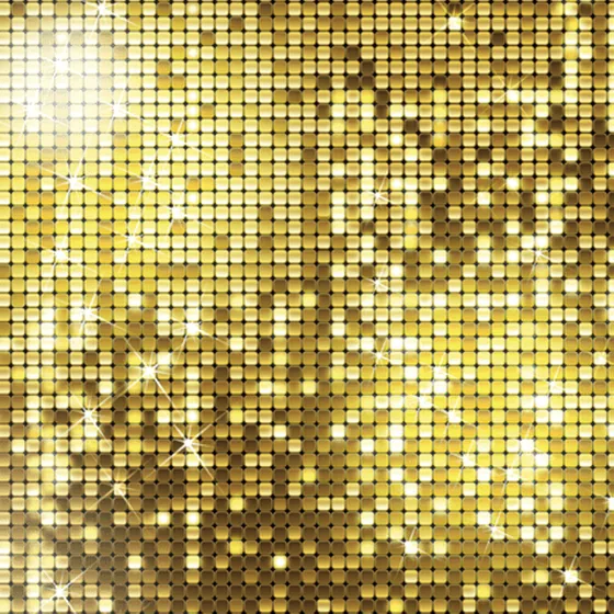 Gold Sequin photo booth backdrop